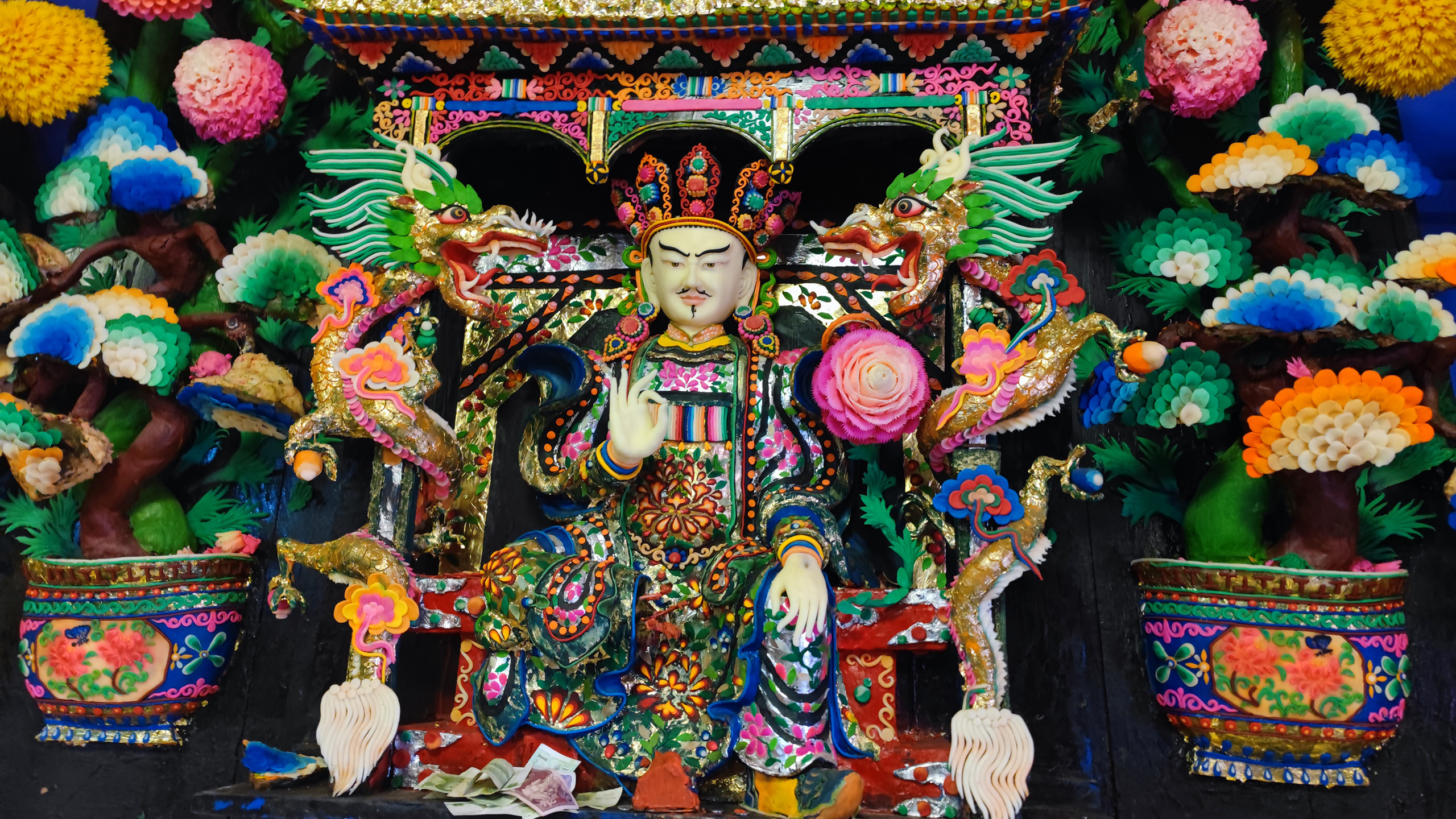 拉卜楞寺酥油画