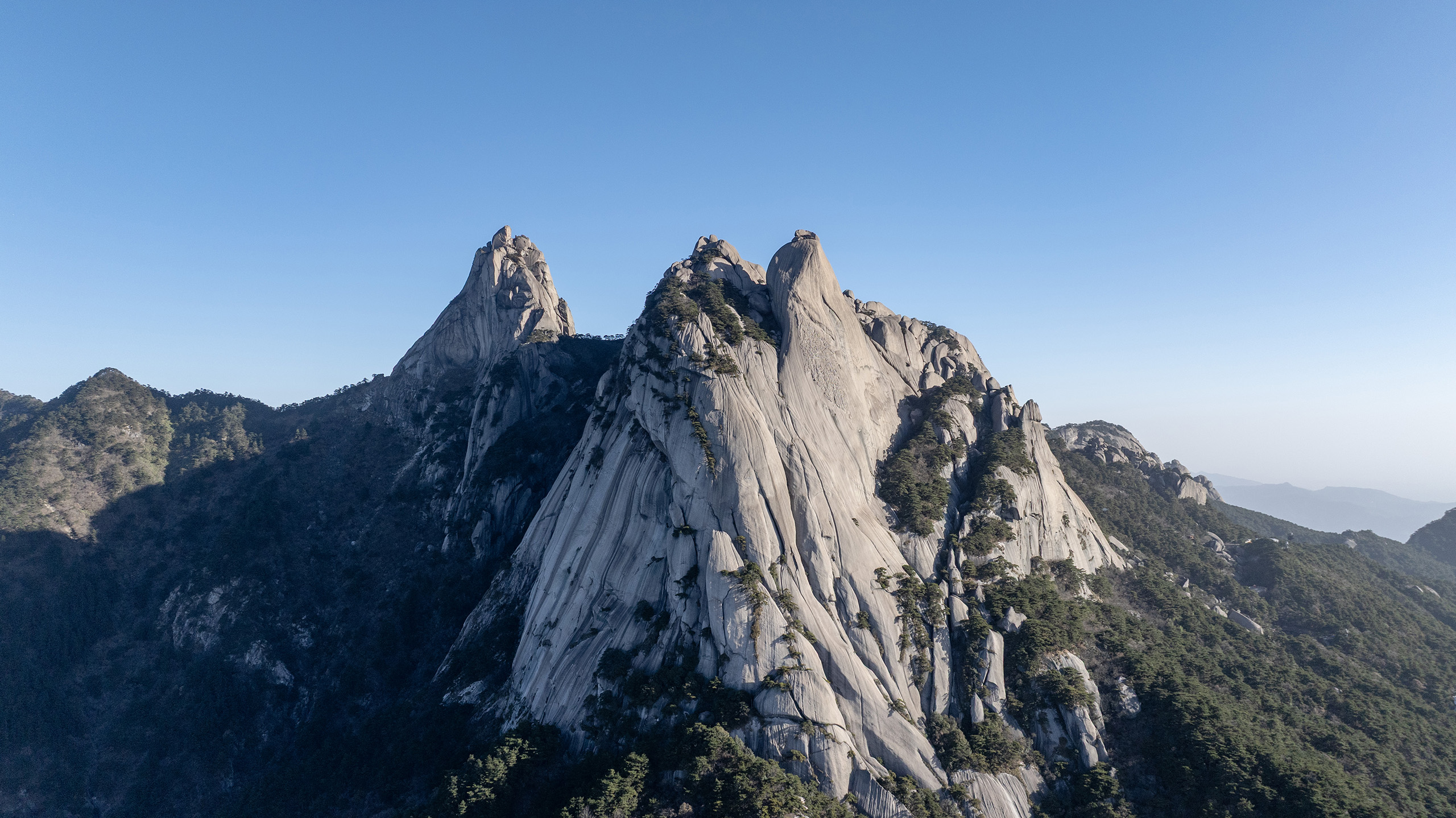 天池峰和天柱峰