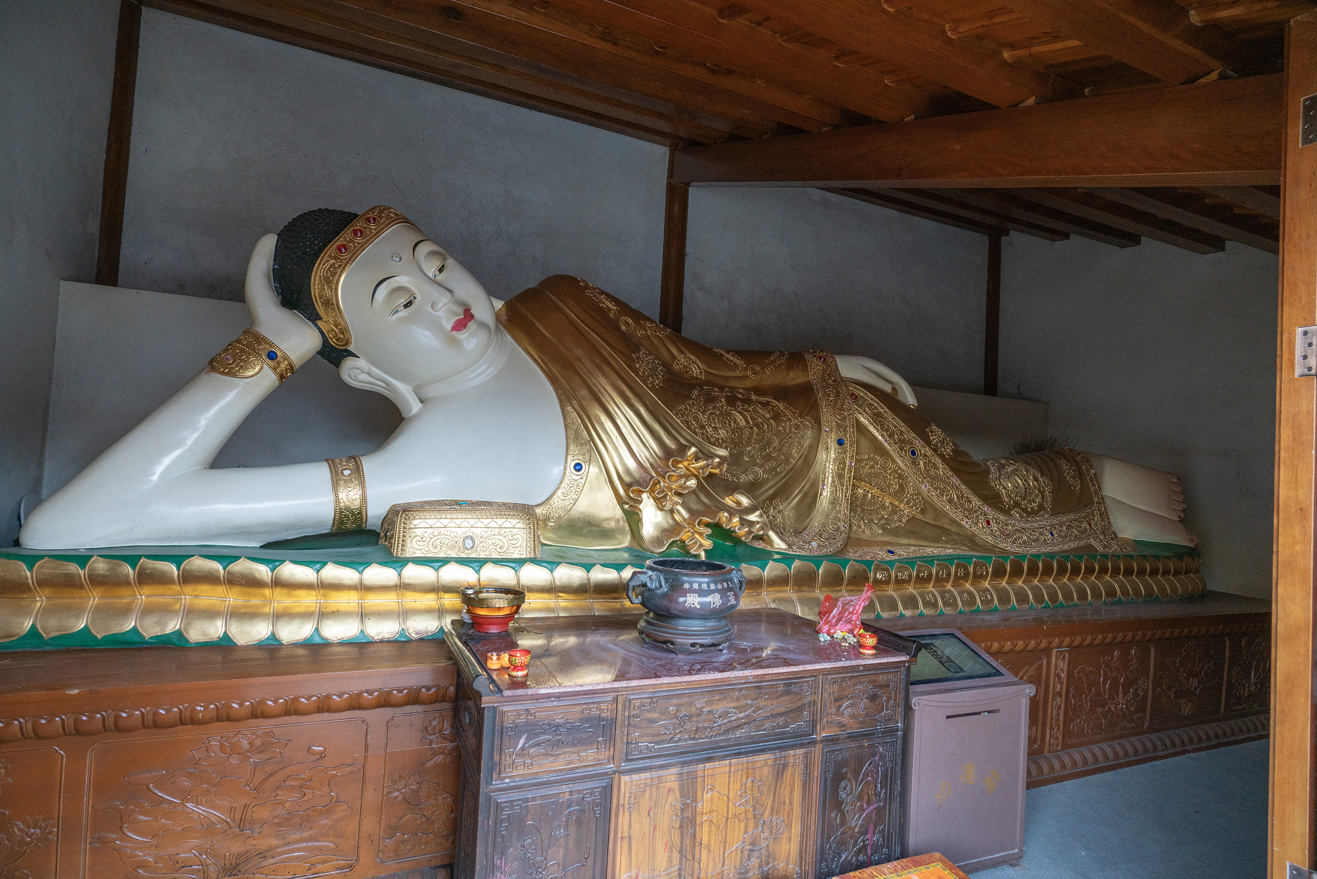 旃檀林禅寺卧佛