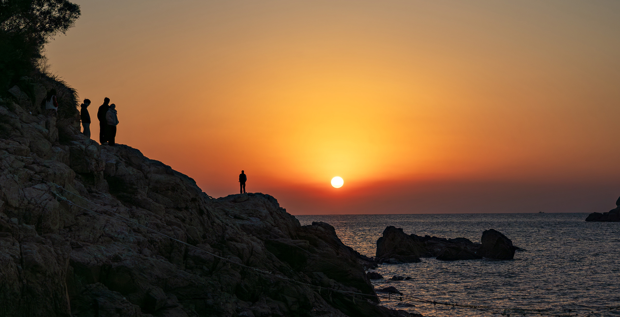 温州洞头岛落日