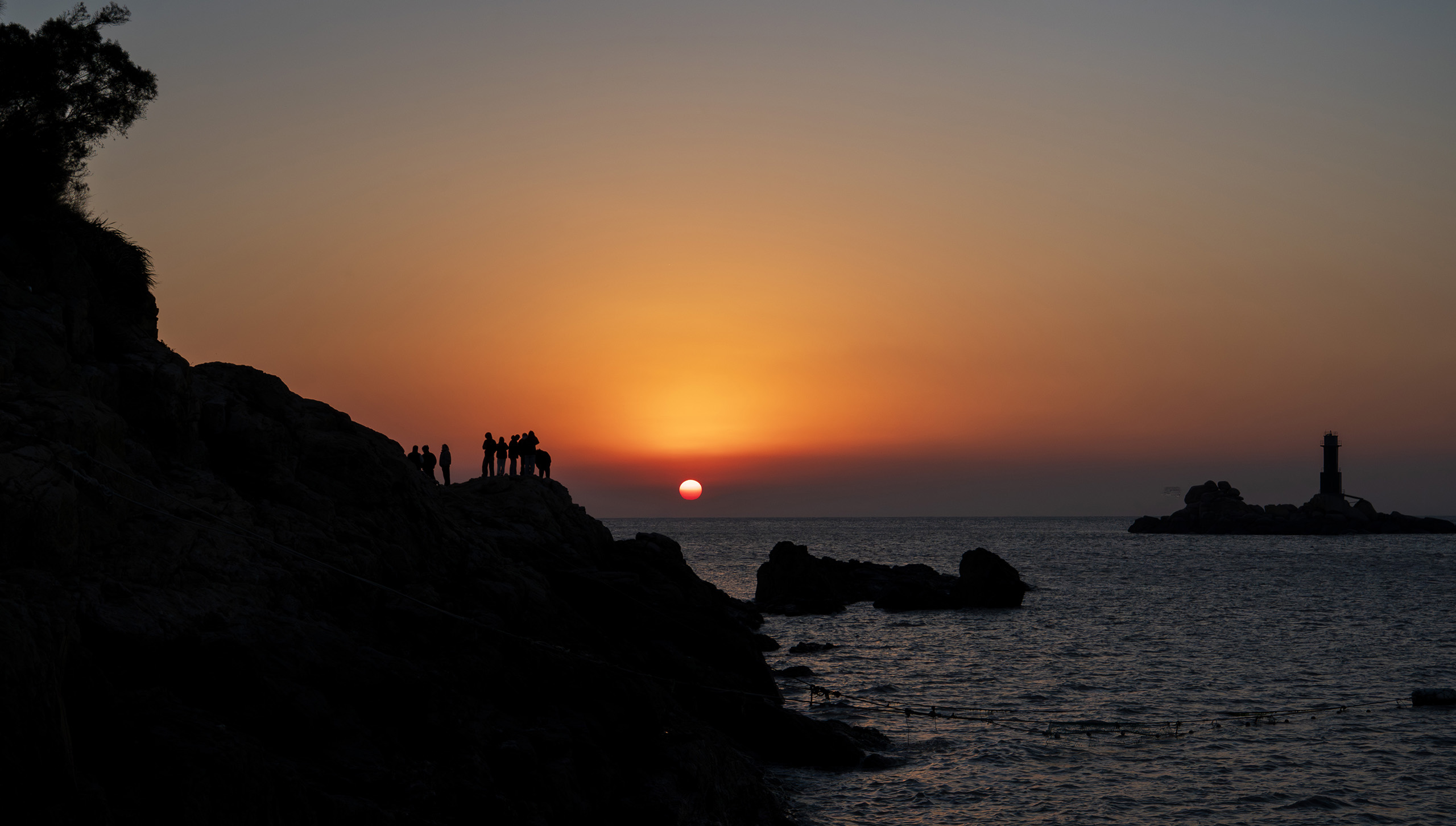 温州洞头岛落日