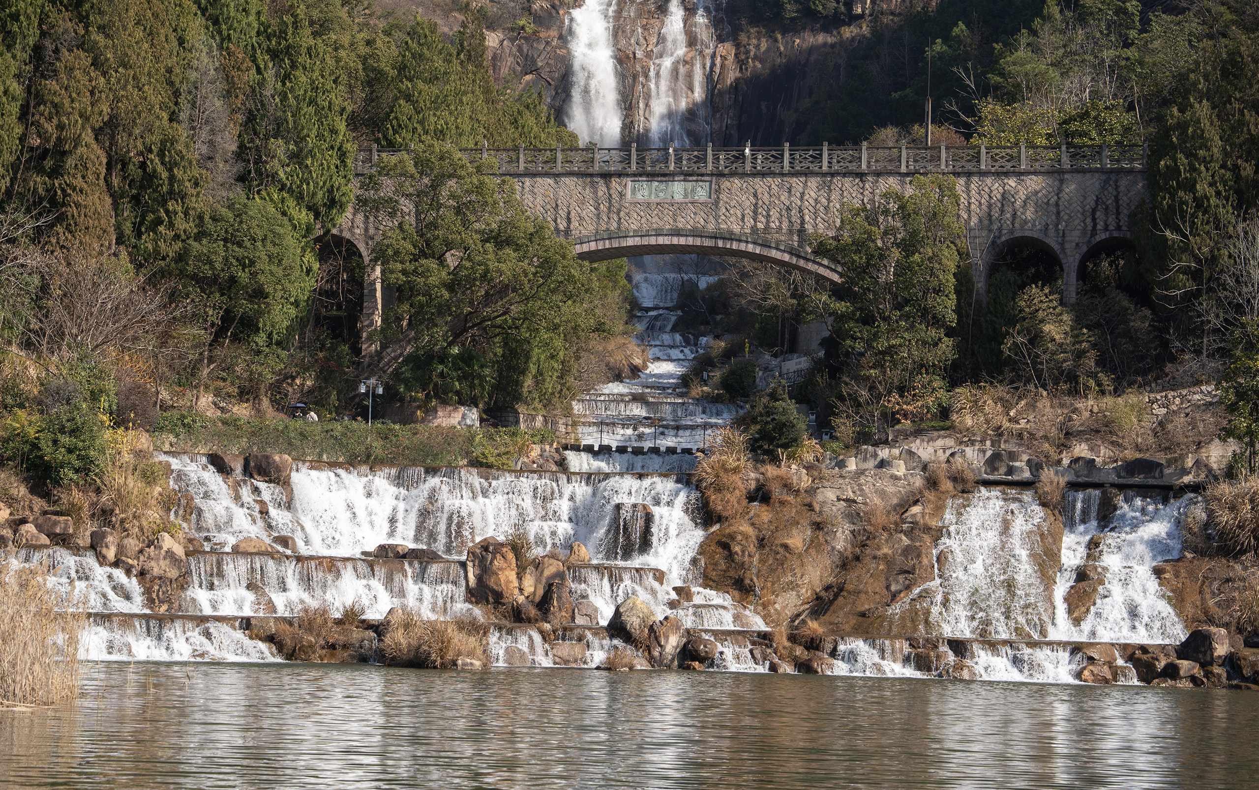 天台山大瀑布景区