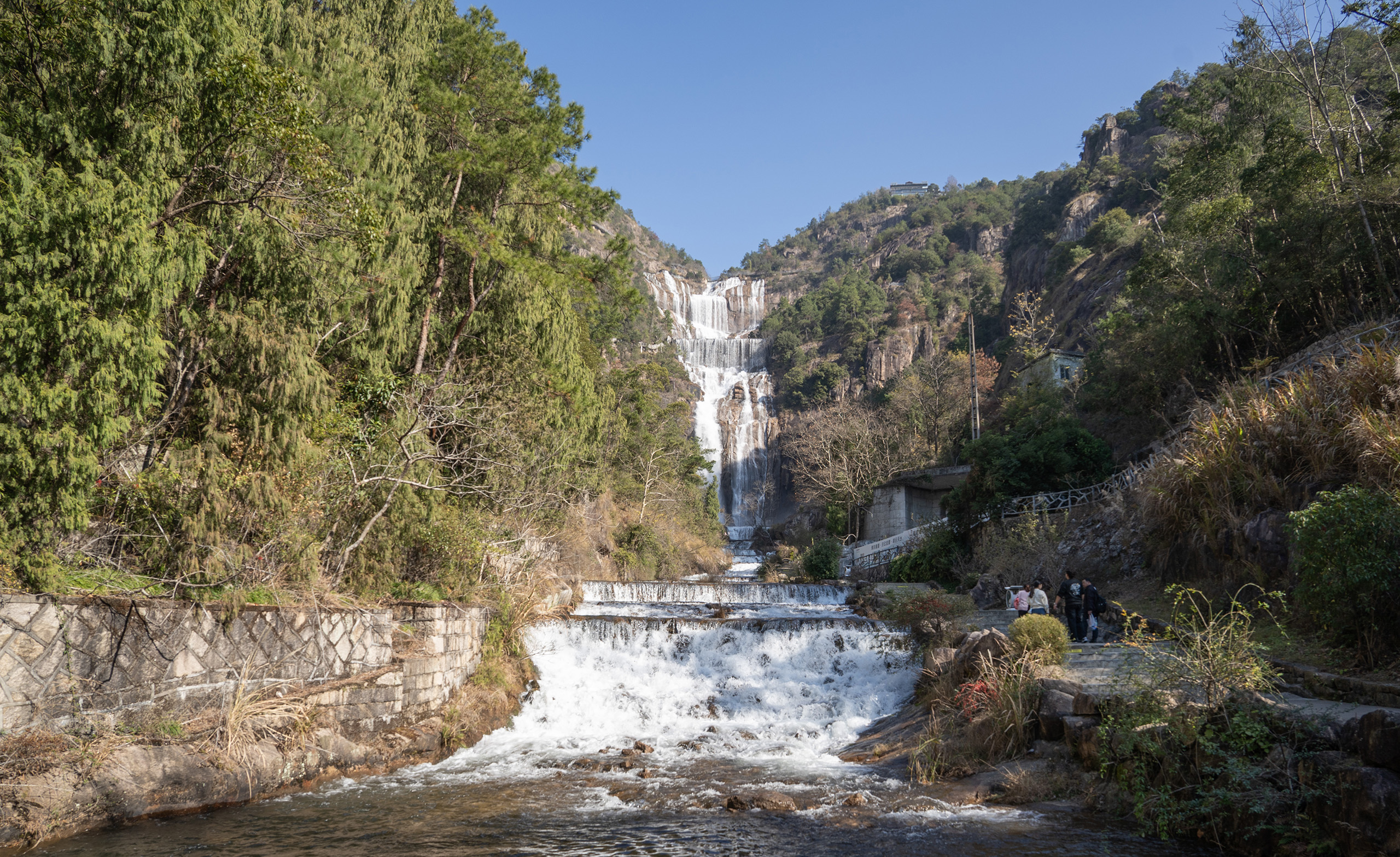 天台山大瀑布景区
