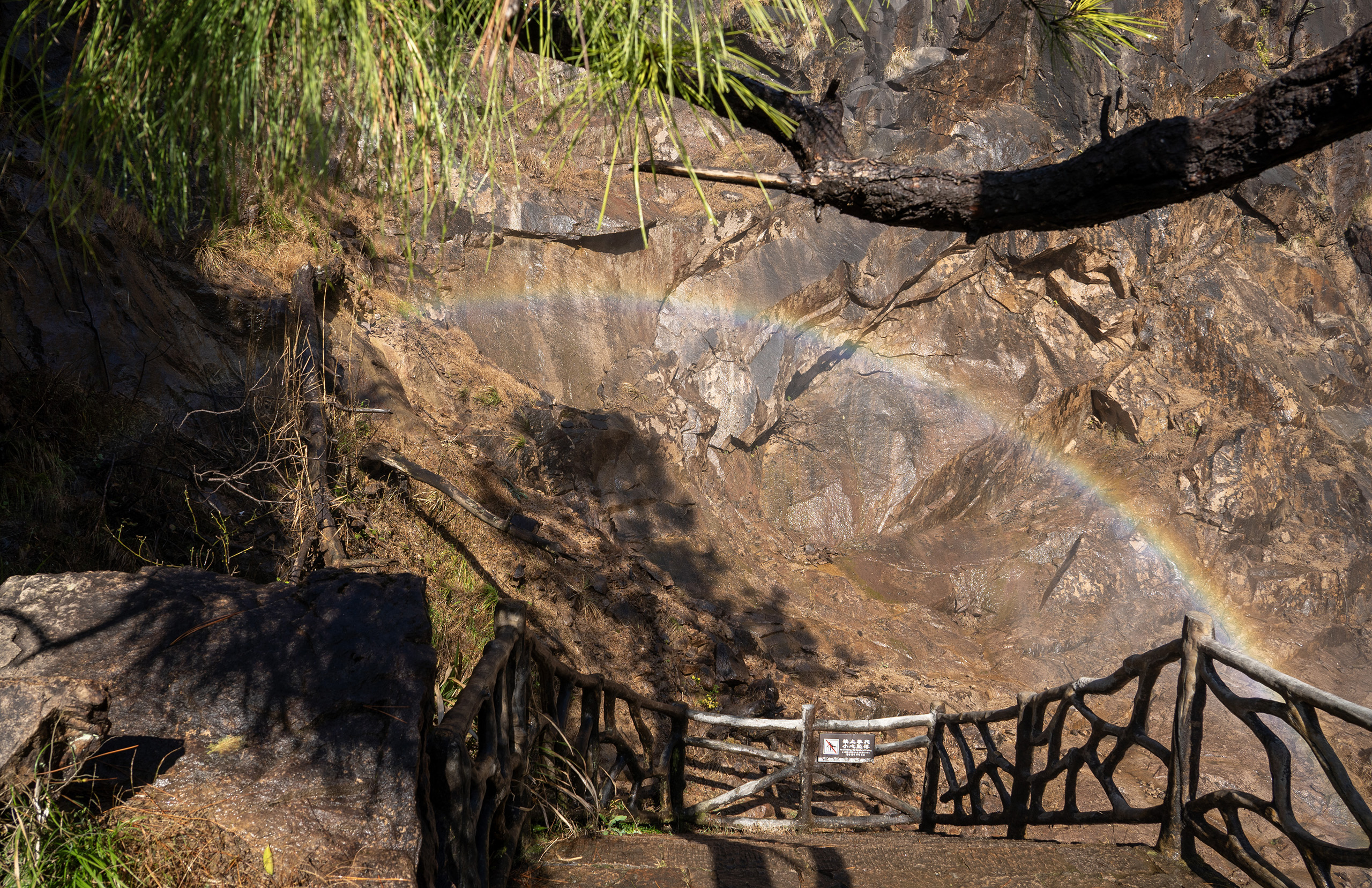 天台山大瀑布景区