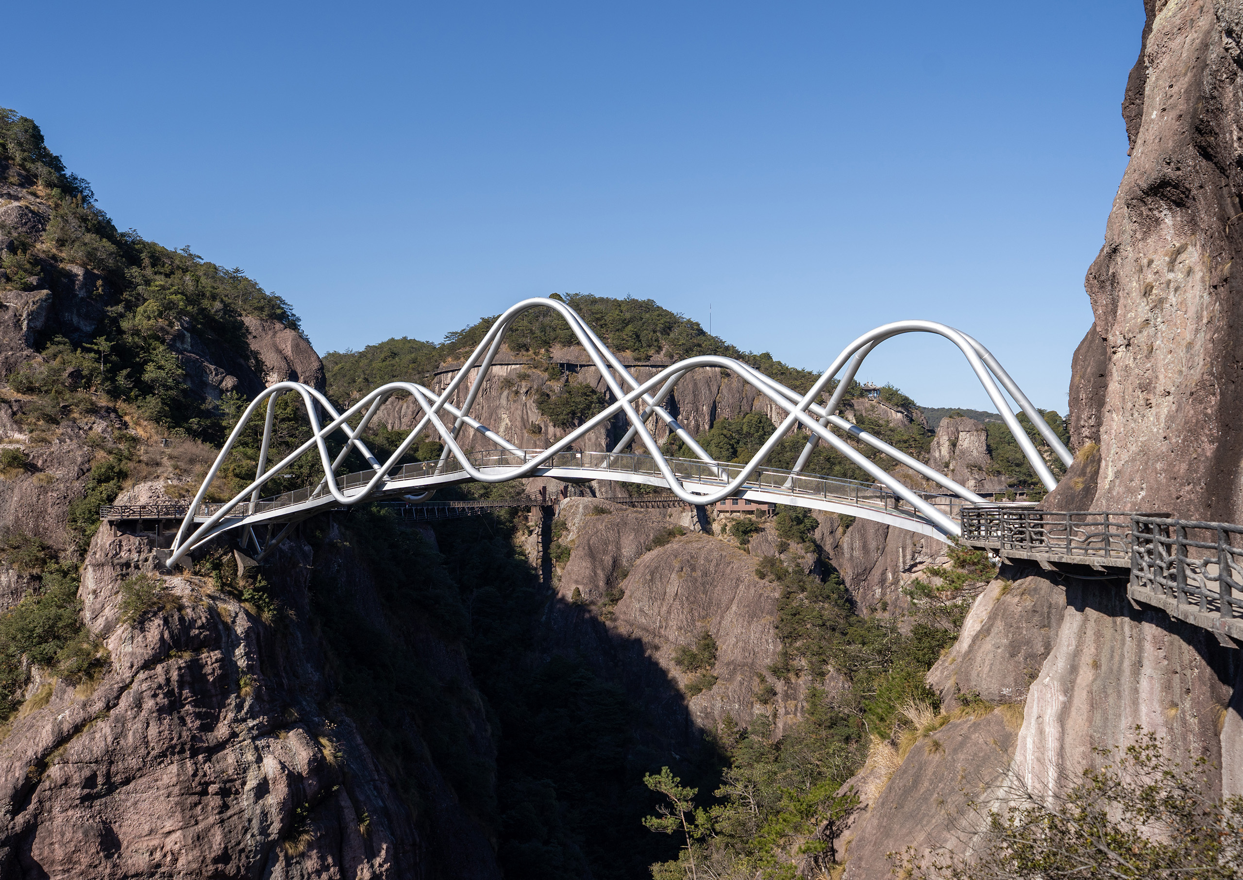 神仙居景区卧龙桥